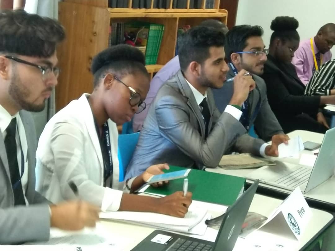 Close up portrait of a happy business woman smiling outside office building